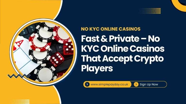 Fast & Private – No KYC Online Casinos That Accept Crypto Players