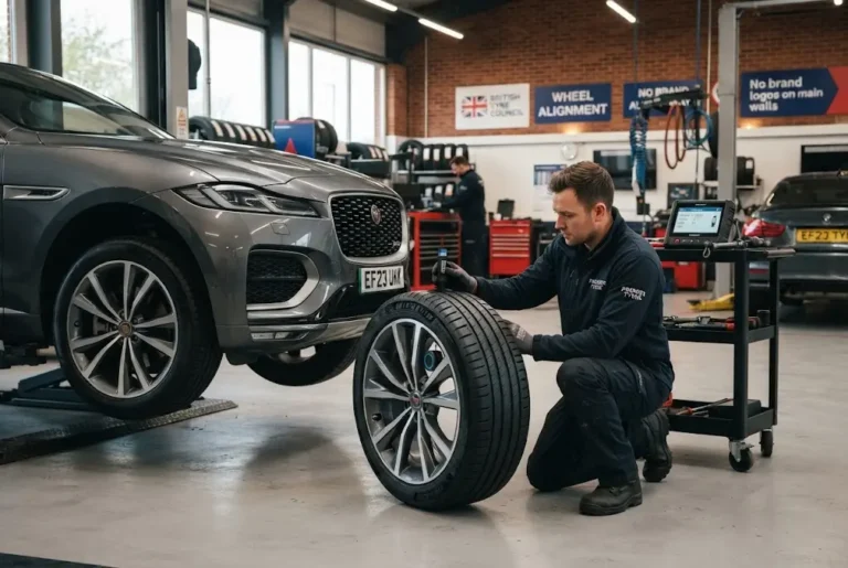 tyre services using smart tyres and connected tyre monitoring technology