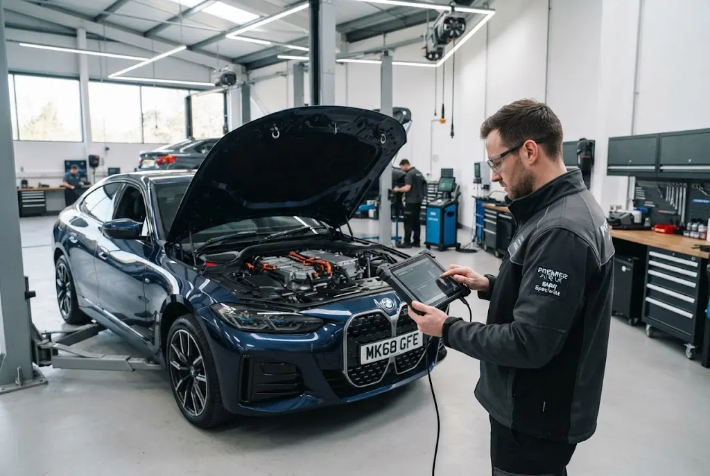 Auto inspection services using AI diagnostics and digital vehicle inspection technology