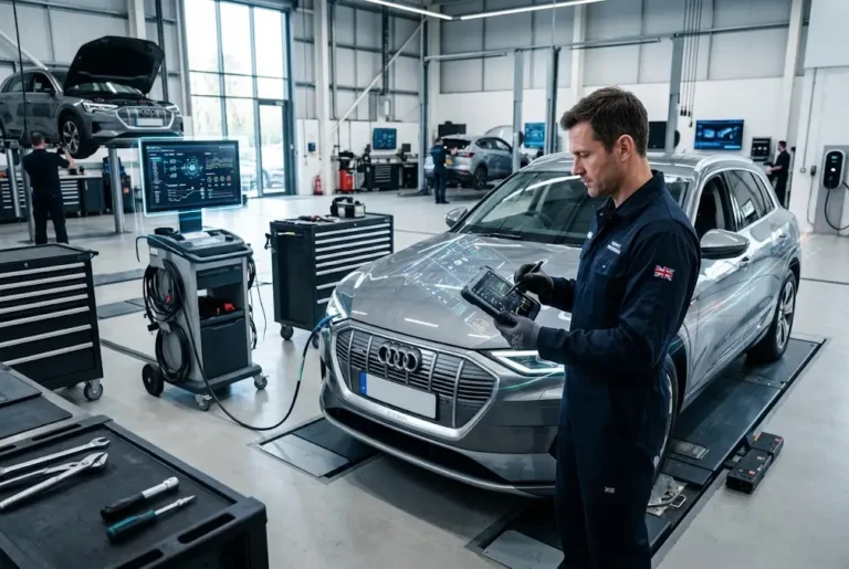 Auto services using connected vehicle technology and smart diagnostics