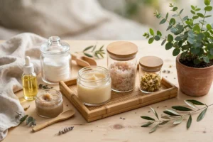 sustainable beauty routine